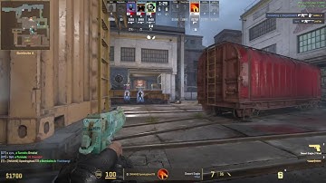 CS2 Deagle 3K Round Clutch on Nuke (Premier)