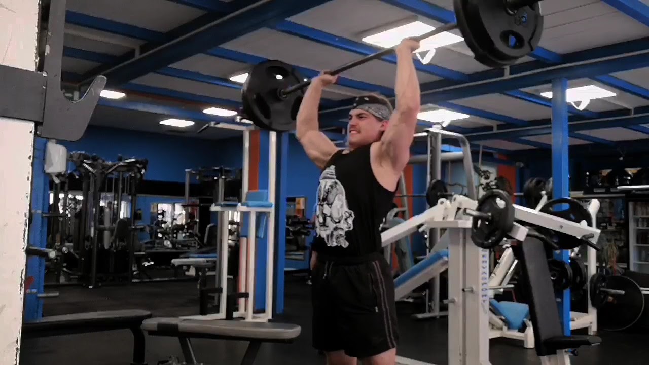 200lbs (90kg) Overhead Press at 171lbs (77kg) of bodyweight YouTube