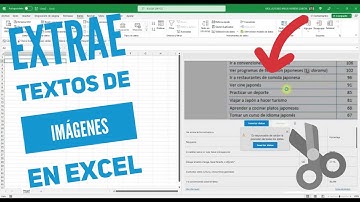 📌Extraer Datos de una Imagen 🌃 en Excel