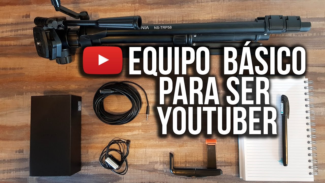 Cosas para ser youtuber