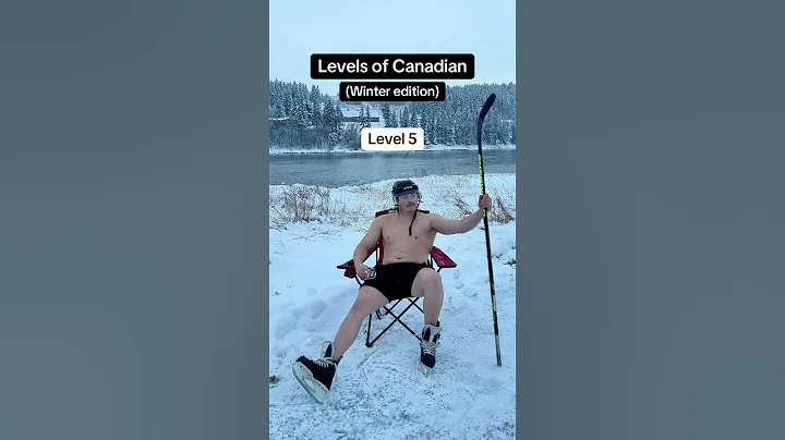 Levels of Canadian (Winter edition) #winter #snow #canada #hockey