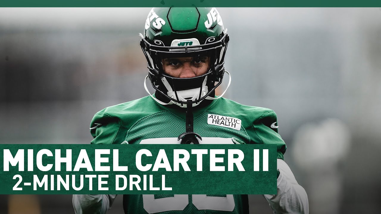 "Never Be Too High, Never Be Too Low" | 2-Minute Drill: Michael Carter II | The New York Jets | NFL