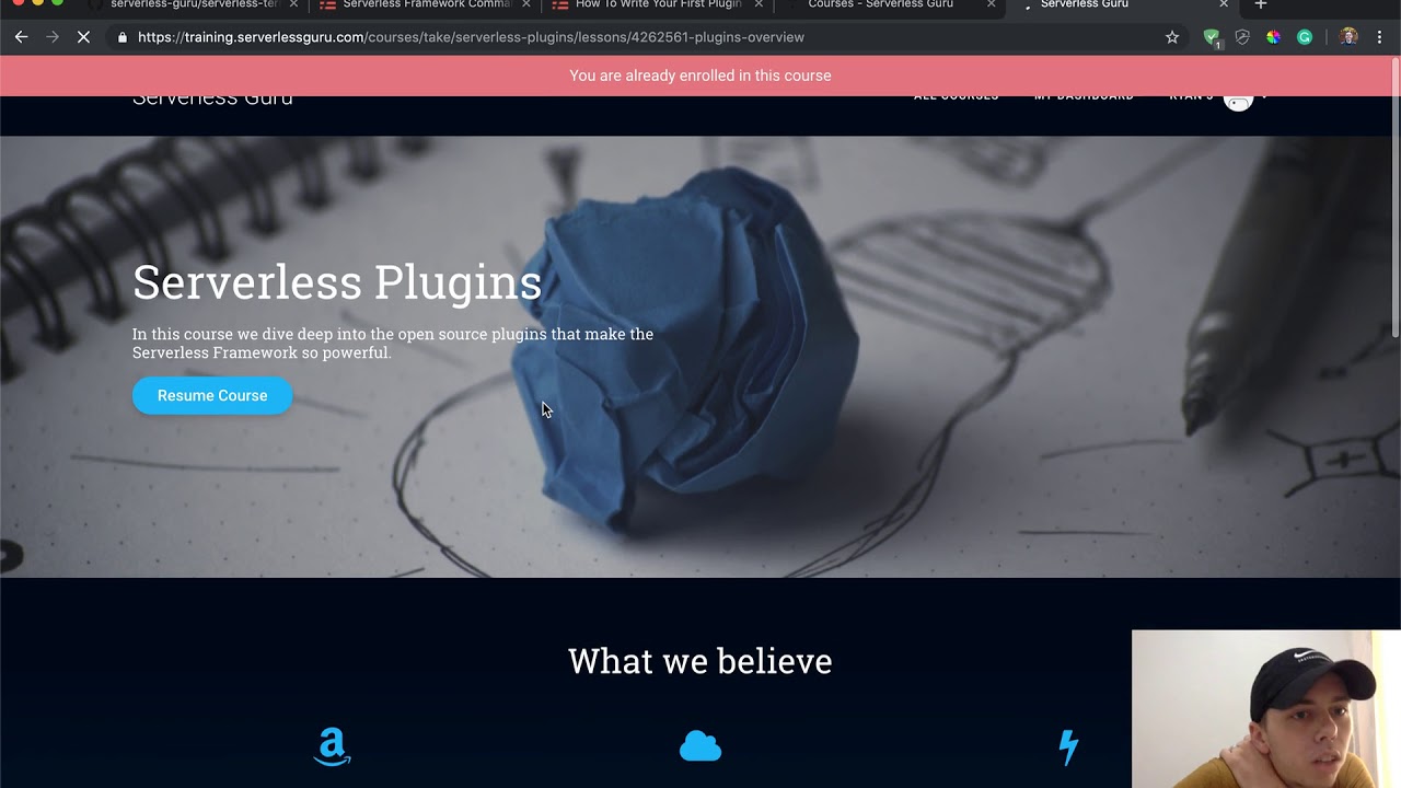 How to build a serverless plugin - part one - YouTube