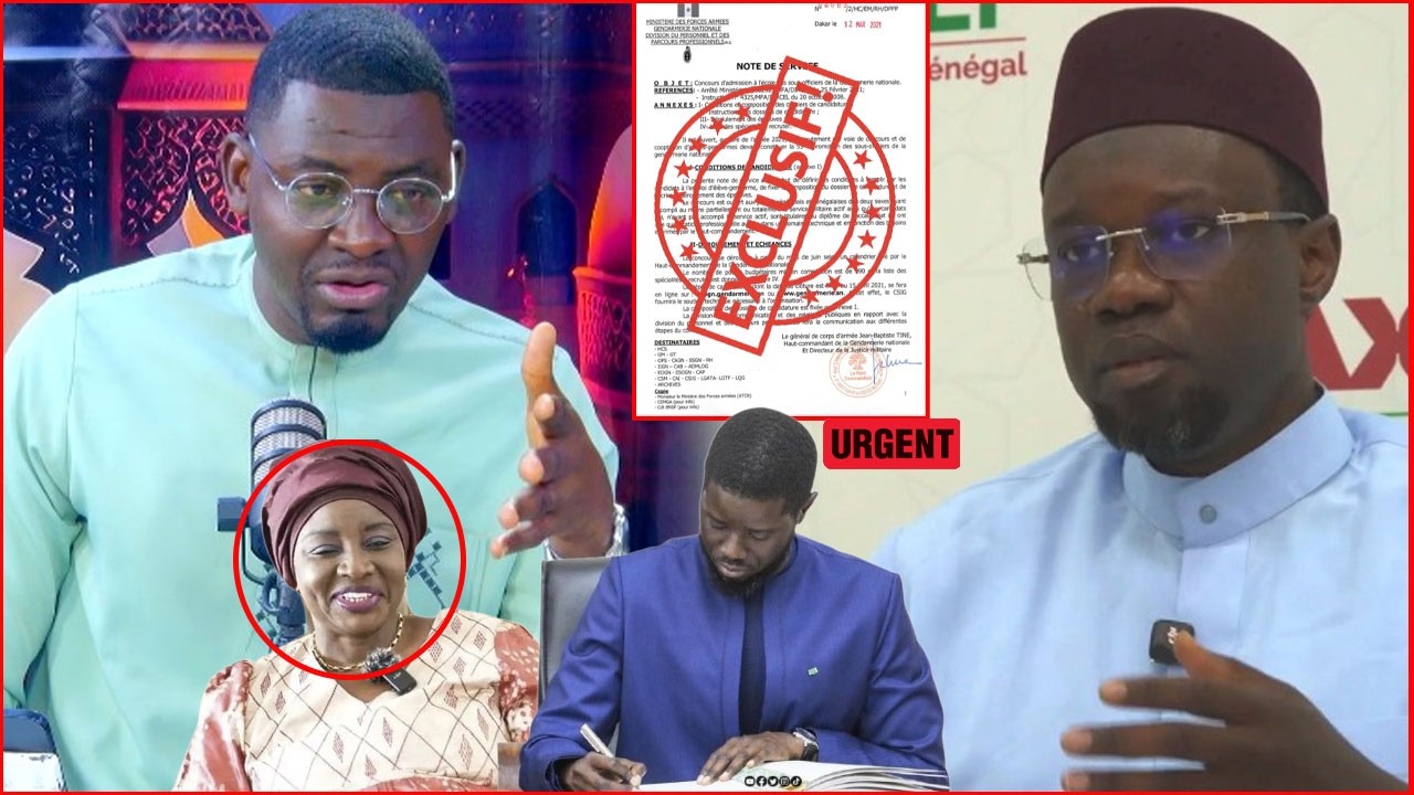 Dernière min- Limogeage de SONKO, Diomaye signe le decret? le juriste Thioune lache une exclusivité