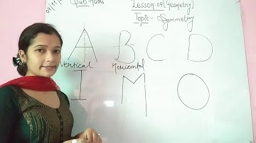 Class 4 Maths|| lesson-09 Geometry|| Symmetry!! By Reetu Singh!!!