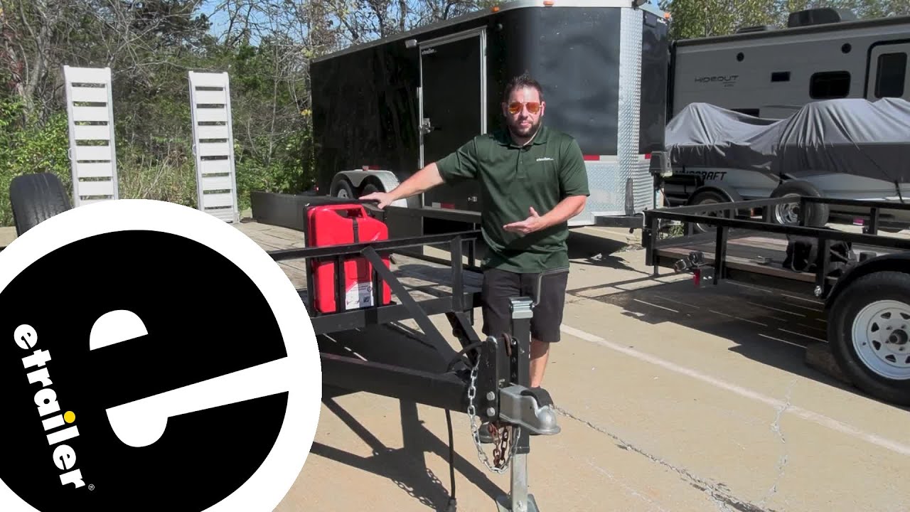 etrailer | A Closer Look at the Ark Locking Jerry Can Holder with Siphon Guard