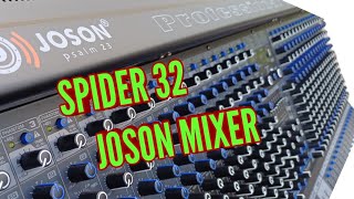 JOSON SPIDER 32/  NEW MIXER JOSON BRAND