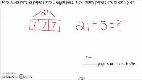 Problem Solving (Multiplication and Division)