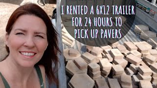 Picking Up Free Pavers and Bricks Off FB Marketplace • Growing Home Gardening