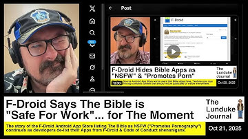 F-Droid Says The Bible is Safe For Work... for Now