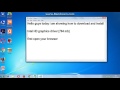 How to download Intel HD graphics driver windows 7