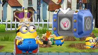 Minion Rush Special Mission GREEN SCULPTURES King Bob minion gameplay ios android