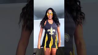 Saints vs Falcons tailgate by Mercedes Benz Stadium! We lost but I had so much fun 🤩 