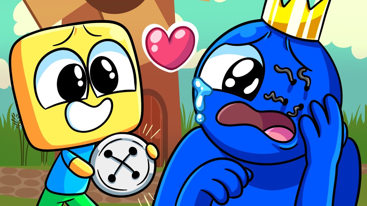 Sad Story of Blue's (Rainbow Friends Animation) 