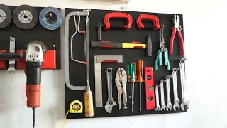 How To Make Tool Organizer || DIY Tools Storage Idea