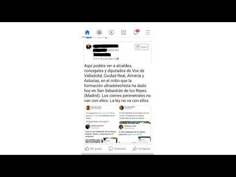 Asistencia a Mítines VOX Noticia Informativos 28/04/2021