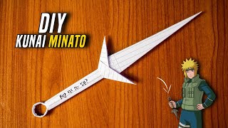 How to Make Minato Kunai from Notebook Paper - DIY Kunai