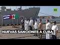 EE.UU. emite nuevas sanciones contra la Policía cubana y La Habana responde