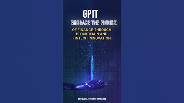 Discover the Power of GPIT: A blockchain fintech marvel!💰✨