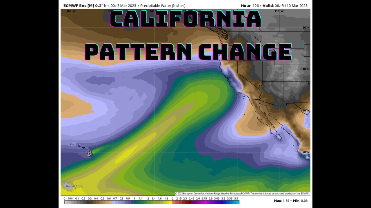 California Cold, then Big Changes? - YouTube