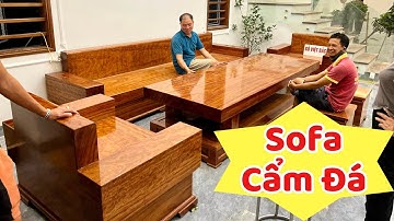 CẨM ĐÁ - Dòng Gỗ Mới Tinh Làm Sofa Siêu Đẹp, Siêu Chất Lượng | gỗ Việt Bắc