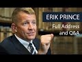 Erik Prince | Full Address and Q&A | Oxford Union