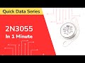 2n3055 transistor datasheet  quick data series  cn13 pinout features equivalent applications