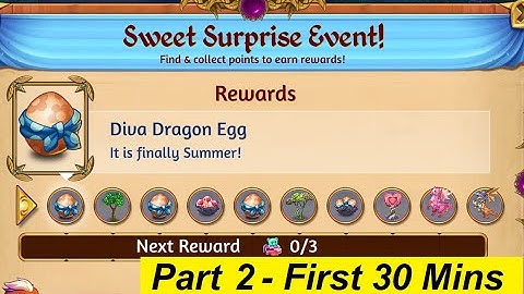 Merge Dragons Sweet Surprise Event Part 2 - First 30 Mins Gameplay