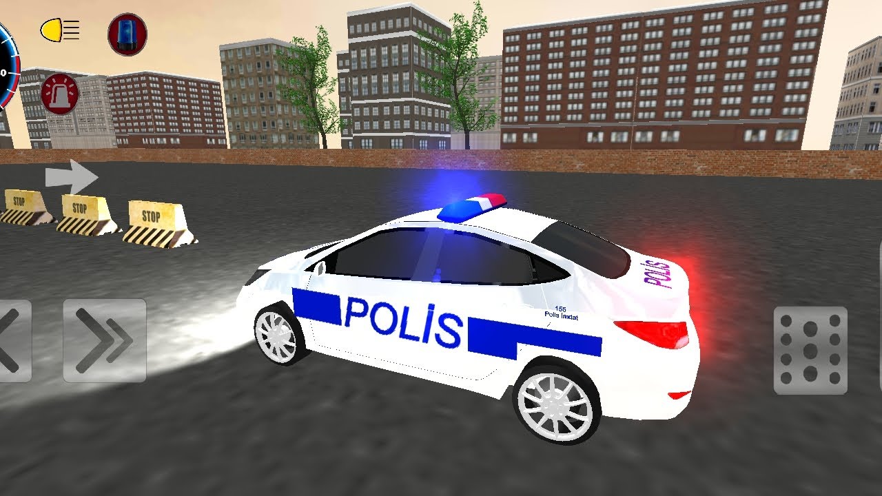 Gameplay Mobil Polisi 🚓 | Police Car Simulator Seru Banget!