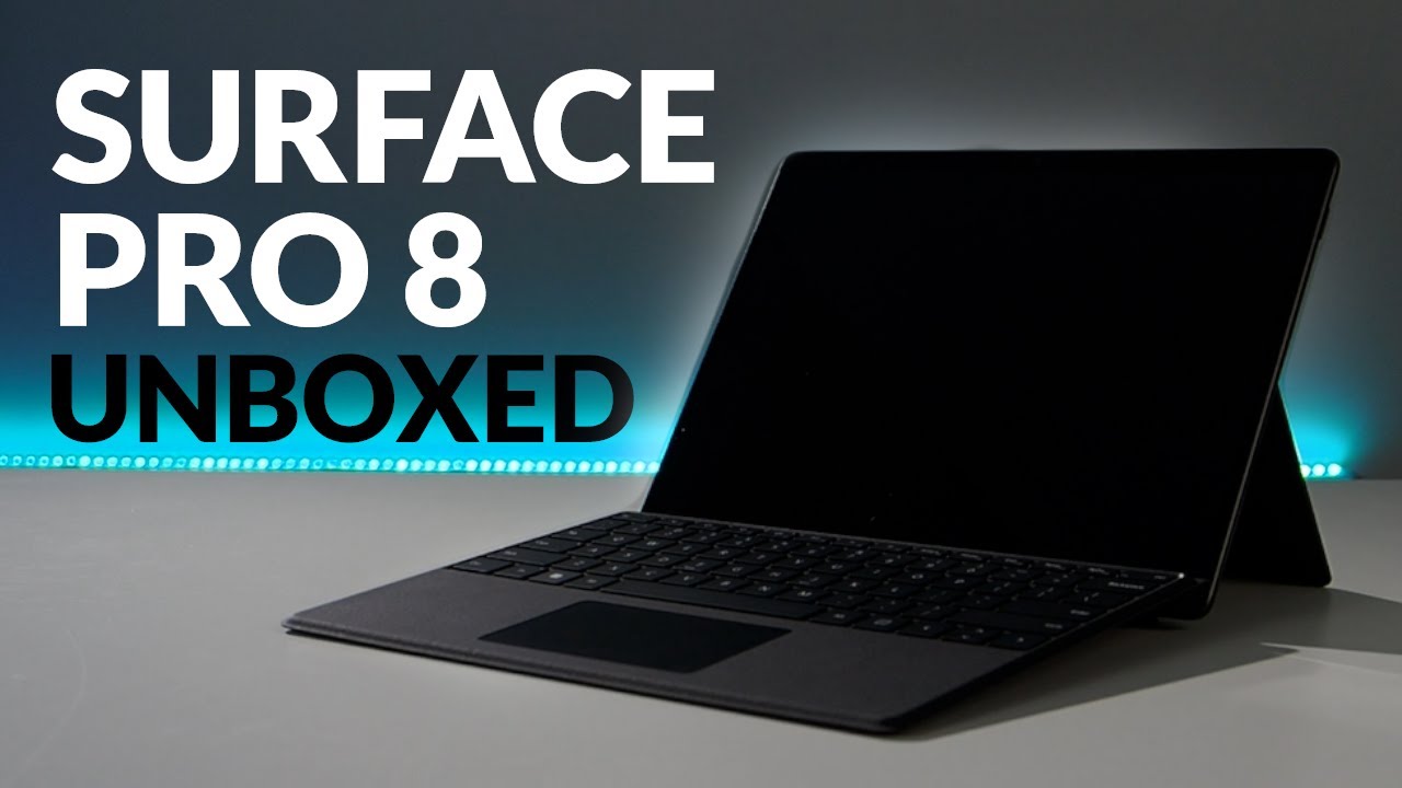 Surface Pro 8 Unboxing: Surface, Keyboard and Slim Pen 2