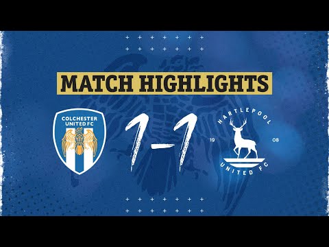 Colchester Hartlepool Goals And Highlights
