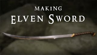 FORGING ELVEN SWORD | Inspired by The Lord of the Rings