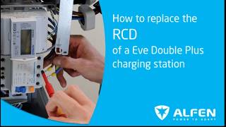 Eve Double Plus RCD Replacement | EV Charger Safety Component Service Guide