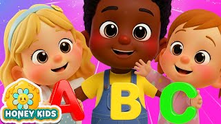 The ABC Song | Learn Alphabet A to Z | Honey Kids Nursery Rhymes &amp; Kids Songs