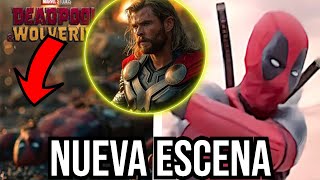 QUÉ?? Deadpool y Wolverine nueva escena revela a Thor y futura muerte en Secret Wars, Cap 4 trailer