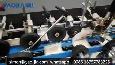 YAOJIA Folder Gluer Machine Crash Lock Bottom