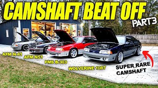 Ultimate Foxbody Camshaft Shootout/ Featuring The Rare WOLVERINE 1087!!