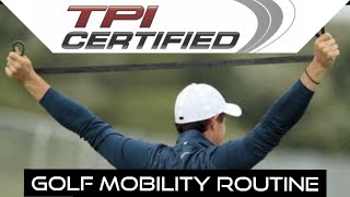 Home Golf Mobility Routine - No Equipment Needed