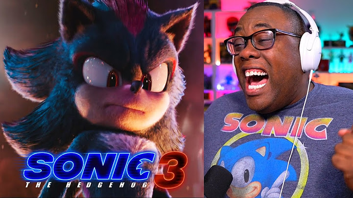 Sonic the Hedgehog 3 Movie Trailer Reaction | All Hail Shadow!