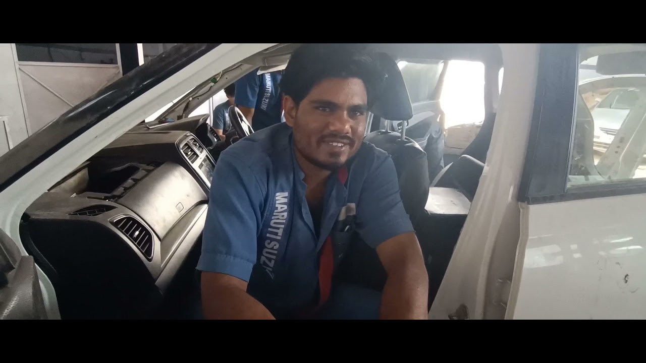 brezza //maruti suzuki // serious accident restoration// complete rostoration by team unity...