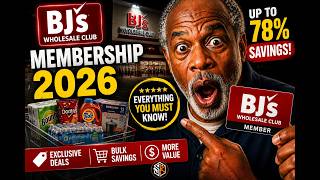 BJ’s Wholesale Club Membership 2026: My Real Experience Saving Up to 78 % and How YOU Can Win Big
