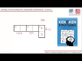 Kenken Strategies-Intersecting Pairs  Impossible Combinations- Lesson 2