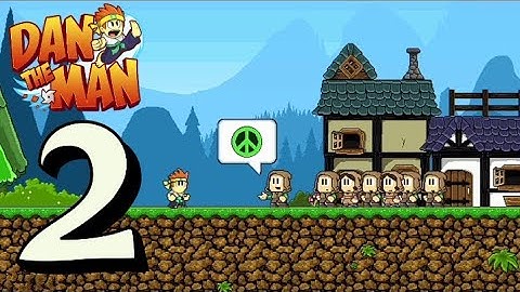 Dan the man - Gameplay Walkthrough part-2 Stage 1 completed!! (iOS,android)