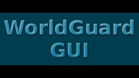 WG-GUI Minecraft Spigot plugin