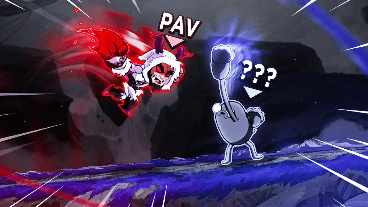 This ''Pro'' Player Challenged Me to A Brawlhalla 1v1...