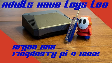 Quick look around Argon One Raspberry Pi 4 Case with fan