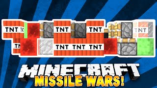 Minecraft  MISSILE WARS! #2  w/ THE PACK!