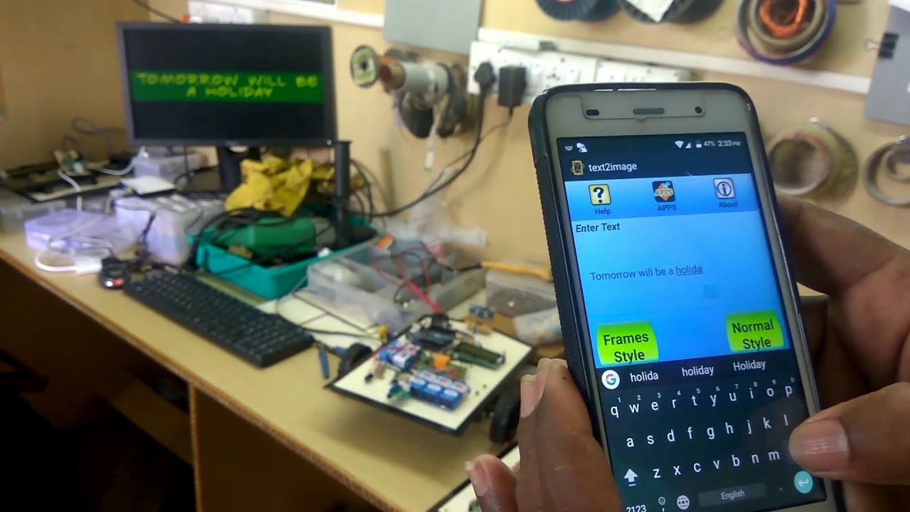 Raspberry Pi based WiFi Digital Notice Board using LED Monitor YouTube