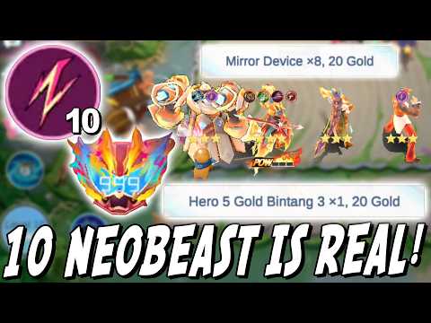FINALLY ULTRA SINERGY 10 NEOBEAST + 999 STACK !!! LANGSUNG PARTY HERO LEGEND BINTANG 3 !!!
