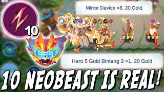 FINALLY ULTRA SINERGY 10 NEOBEAST + 999 STACK !!! LANGSUNG PARTY HERO LEGEND BINTANG 3 !!!